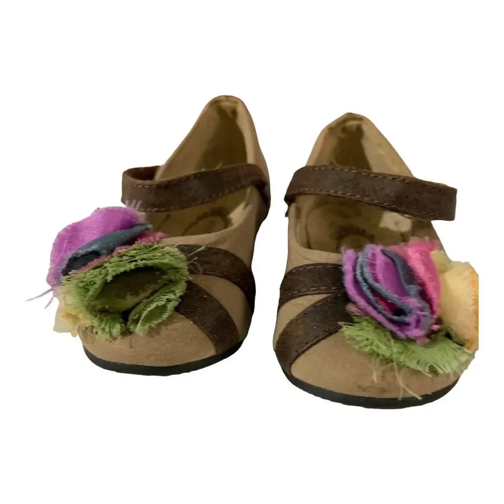 Joyfolie Flower Strappy Flats